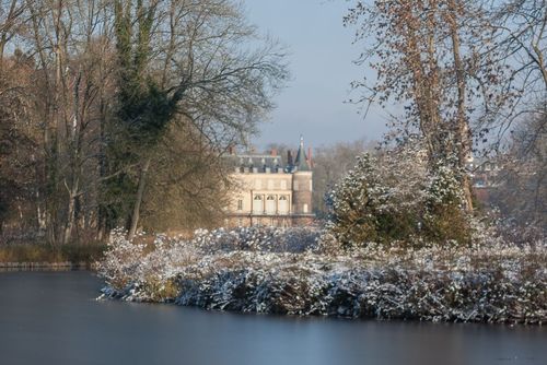 le Chateau de Rambouillet en hiver