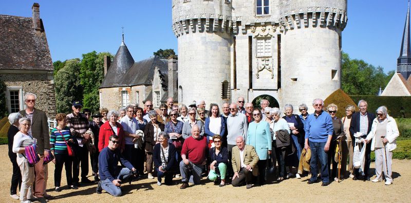 Chateau de Frazé. Visite de PARR